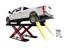 16,000 lb. (7.3t) Capacity Precision Wheel Alignment or Service Lift / Flush or Surface Mounted 203” (5156mm) Long Runways