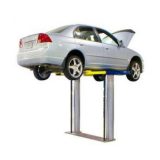 10,000lb.(4.5t)  Capacity Steel Frame Style Twin Post In Ground Swing Arm or Pad Style Lift